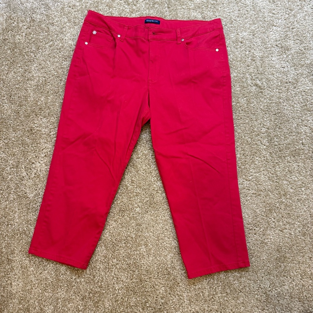 Bandolino Vibrant Red Jeans